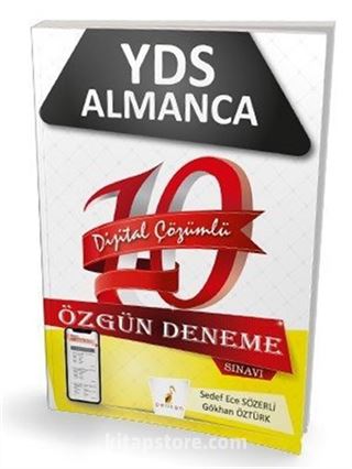 YDS Almanca Dijital Çözümlü Çek Kopart 10 Özgün Deneme Sınavı