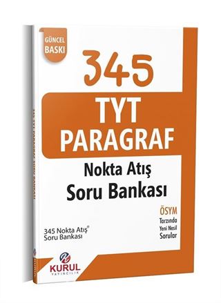 345 TYT Paragraf Nokta Atış Soru Bankası