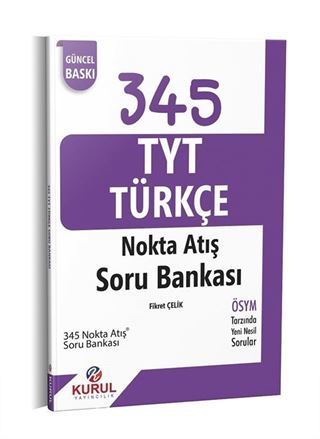 345 TYT Türkçe Nokta Atış Soru Bankası