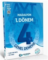 AYT 1. Dönem Madalyon Genel 4'lü Deneme