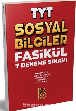 2020 TYT Sosyal Bilgiler 7 Deneme Sınavı