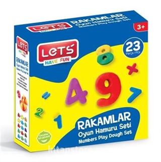 Lets Oyun Hamuru Rakamlar Seti 23 Parça (L9102)