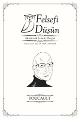 Felsefi Düşün Akademik Felsefe Dergisi Sayı:14 Foucault