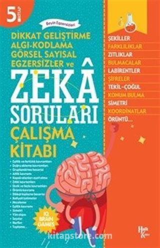 Dikkat Geliştirme, Algı-Kodlama, Görsel Sayısal, Egzersizler ve Zeka Soruları 5