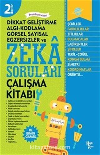 Dikkat Geliştirme, Algı-Kodlama, Görsel Sayısal, Egzersizler ve Zeka Soruları 2