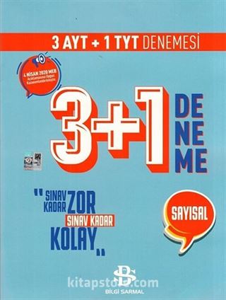 TYT AYT Sayısal 3 + 1 Özel Deneme