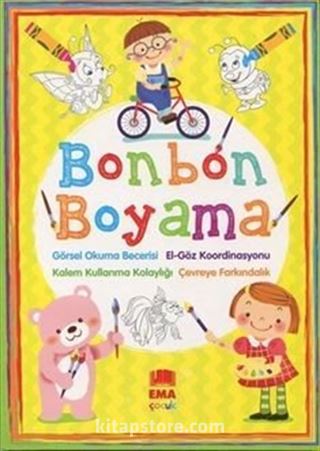 Bonbon Boyama (Renkli Örnekli)