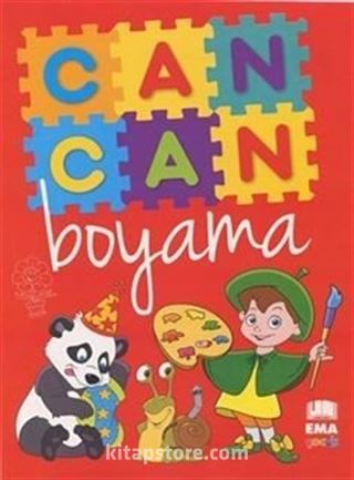 Can Can Boyama (Renkli Örnekli)