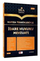 Mia Serisi Hafıza Teknikleriyle İdare Hukuku Mevzuatı 2020