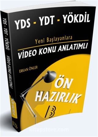 2020 YDS YDT YÖKDİL Ön Hazırlık Video Konu Anlatımlı