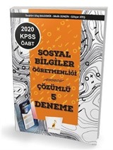 2020 KPSS ÖABT Sosyal Bilgiler Öğretmenliği Dijital Çözümlü 5 Deneme Sınavı