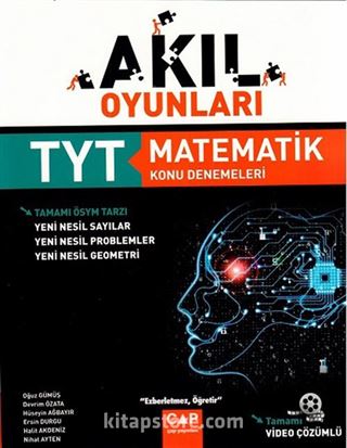 TYT Matematik Akıl Oyunları Konu Denemeleri