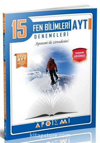 AYT Fen Bilimleri Özel 15'li Denemeleri