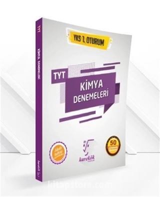 YKS TYT Kimya 50 Çözümlü Denemeleri 1. Oturum