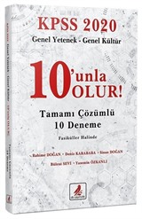 2020 KPSS Genel Yetenek Genel Kültür 10'unla Olur 10 Deneme Çözümlü