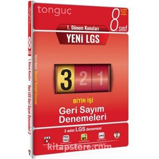 8. Sınıf LGS 1. Dönem Konuları Geri Sayım Denemeleri