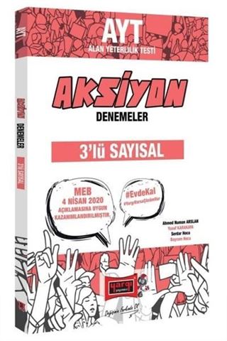 AYT Sayısal Aksiyon 3'lü Denemeler