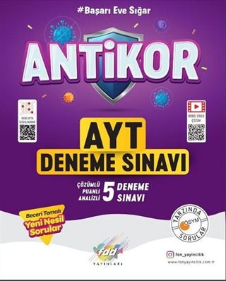 Antikor AYT 5 Deneme Sınavı