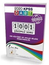 2020 KPSS ÖABT Din Kültürü ve Ahlak Bilgisi Öğretmenliği Alan Taraması Serisi 1001 Çözümlü Soru Bankası