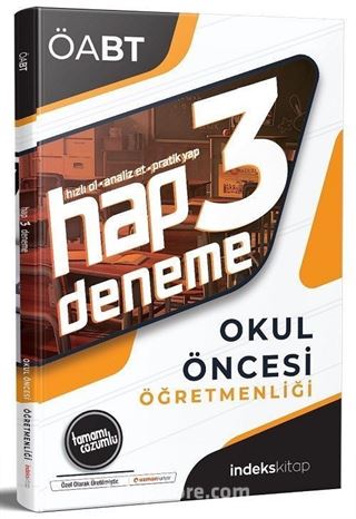 2020 ÖABT Okul Öncesi Öğretmenliği Hap 3 Deneme Çözümlü