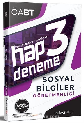 2020 ÖABT Sosyal Bilgiler Öğretmenliği Hap 3 Deneme Çözümlü