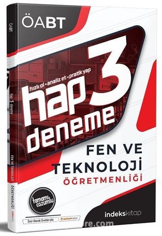 2020 ÖABT Fen ve Teknoloji Öğretmenliği Hap 3 Deneme Çözümlü