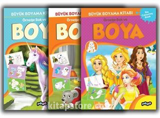 Büyük Boyama Seti (3 Kitap)