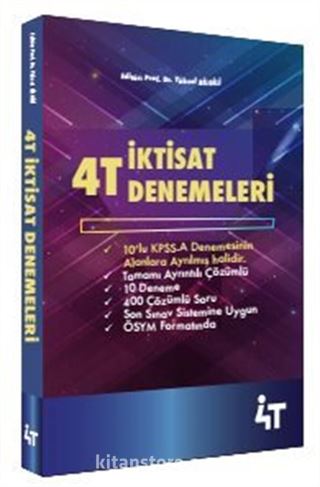 4T İktisat Denemeleri