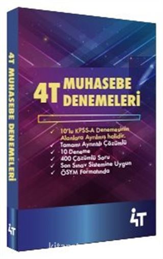 4T Muhasebe Denemeleri