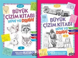 Büyük Çizim Kitabı Seti (2 Kitap)