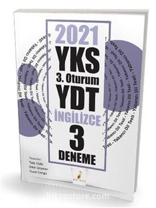 YKS 3. Oturum YDT İngilizce 3 Deneme Sınavı