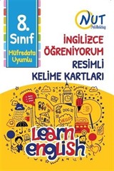 8. Sınıf İngilizce Öğreniyorum Resimli Kelime Kartları