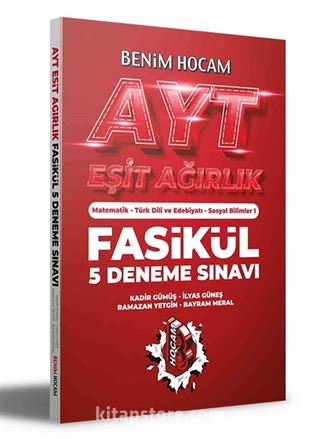 2021 AYT Eşit Ağırlık 5 Fasikül Deneme Sınavı