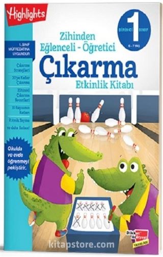 Zihinden Eğlenceli - Öğretici Çıkarma Etkinlik Kitabı