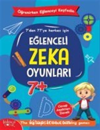 Eğlenceli Zeka Oyunları (Mavi Kitap)