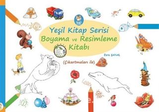 Boyama ve Resimleme Kitabı (Çıkartmalı)