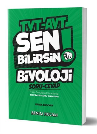 2020 TYT AYT Biyoloji Sen Bilirsin Soru-Cevap Kitabı