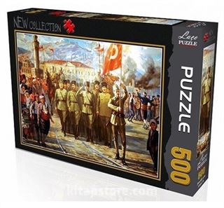 Atatürk İzmir Çıkışı 500 Parça Puzzle