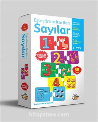 Eşleştirme Kartları - Sayılar (6+ Yaş)