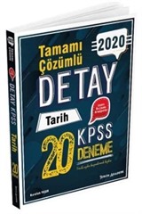 2020 KPSS Detay Tarih Tamamı Çözümlü 20 Deneme