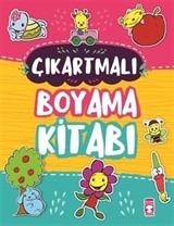 Çıkartmalı Boyama Kitabı (Sticker Hediyeli)