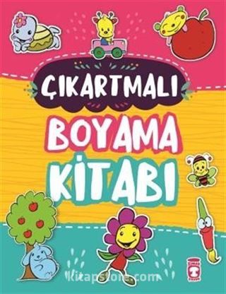 Çıkartmalı Boyama Kitabı (Sticker Hediyeli)