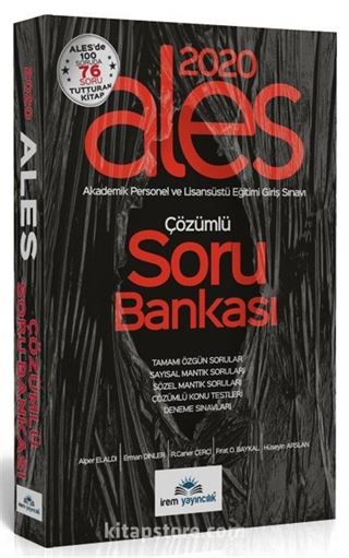 2020 ALES Soru Bankası Çözümlü