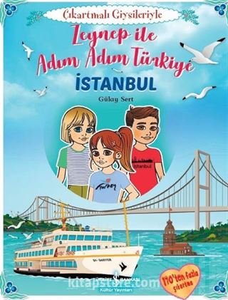 Zeynep İle Adım Adım Türkiye - İstanbul / Çıkartmalı Giysileriyle