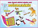 Değerlerimiz Okul Öncesi Eğitici Hikaye Seti (15 Kitap)