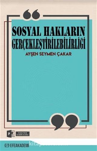 Sosyal Hakların Gerçekleştirilebilirliği