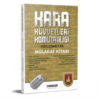 2021 Kara Kuvvetleri Komutanlığı Sözleşmeli Er Çıkmış Sorularla Mülakat Kitabı-Askerim Serisi