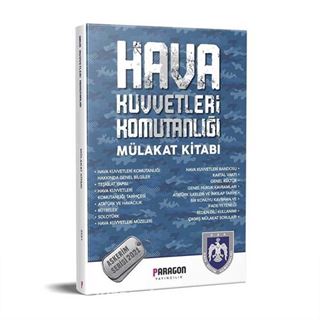 2021 Hava Kuvvetleri Komutanlığı Çıkmış Sorularla Mülakat Kitabı-Askerim Serisi