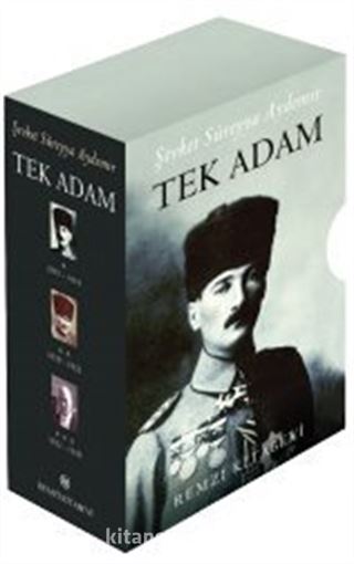 Tek Adam Mustafa Kemal (3 Cilt Takım) (Büyük Boy)