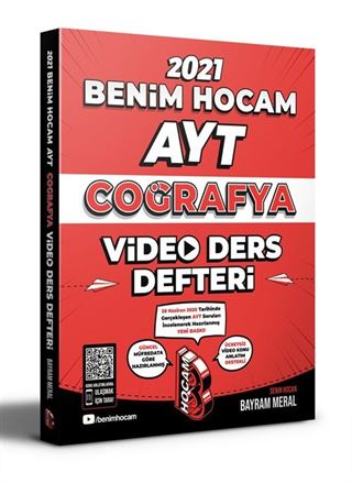 2021 AYT Coğrafya Video Ders Defteri